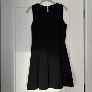 Theory Black A-Line Dress